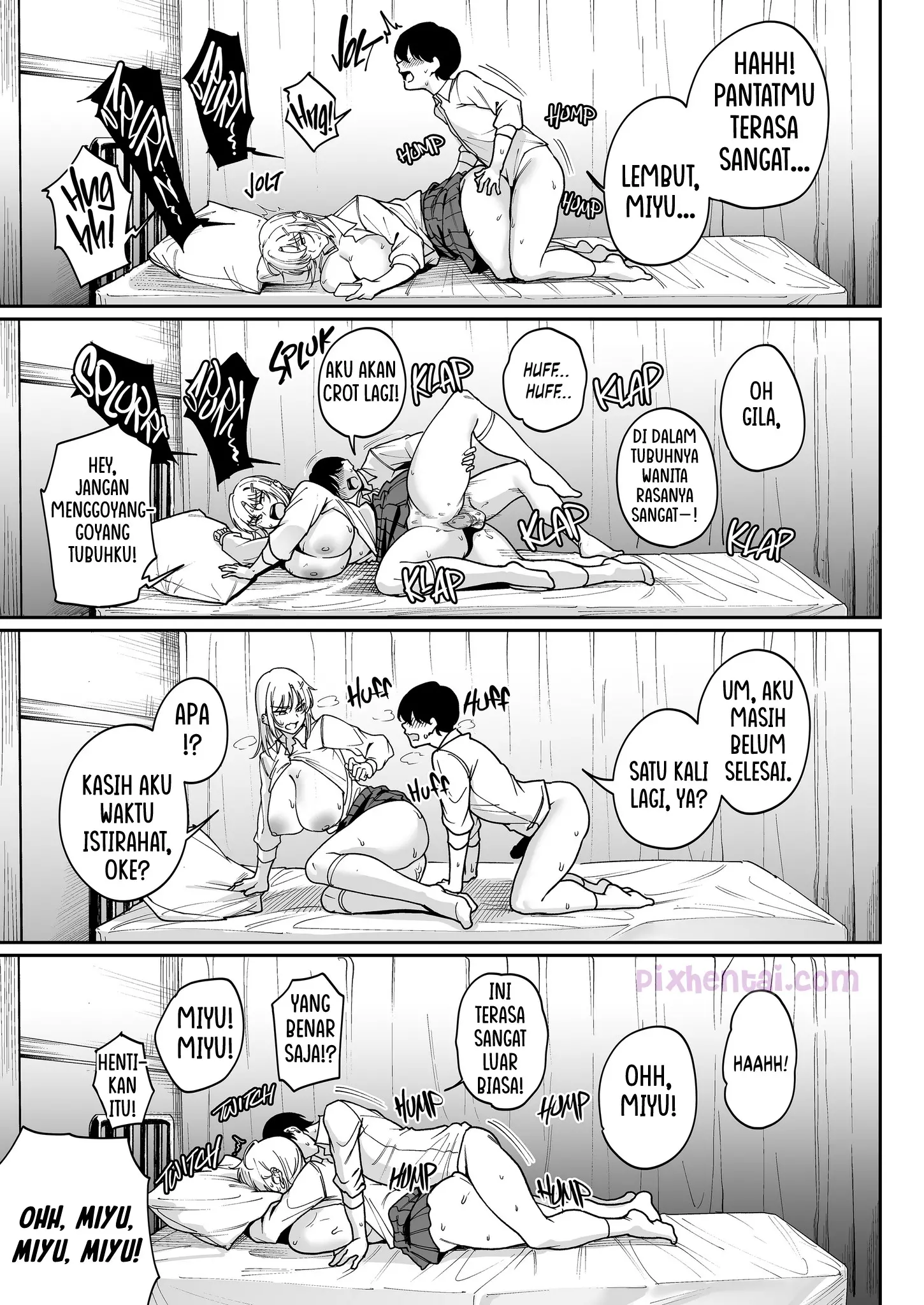 Komik hentai xxx manga sex bokep Now That Im a Special Treatment Student Ill Choose the Ill natured Gyaru Umezu san Who Always Puts Her Ass on My Desk 24